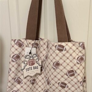 NWT 🏈 Football Tote Bag
